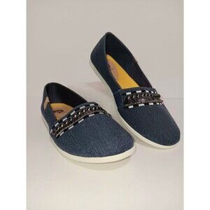 Yellow Box  Blue Denim Style Slip On Women's Shoes Sz 9